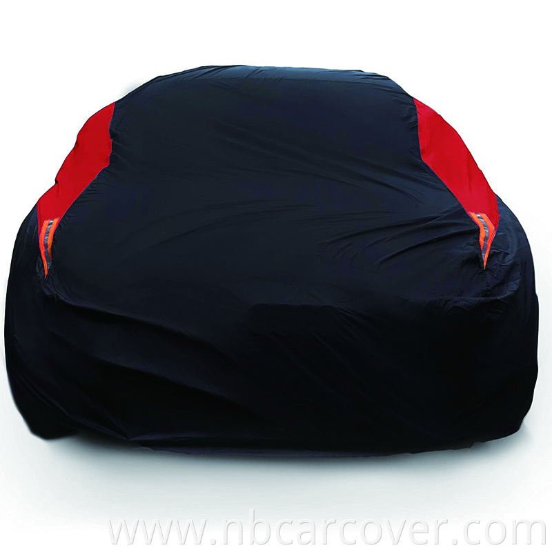 Automobiles waterproof all weather 6 layer heavy duty sun uv protection car covers for suv